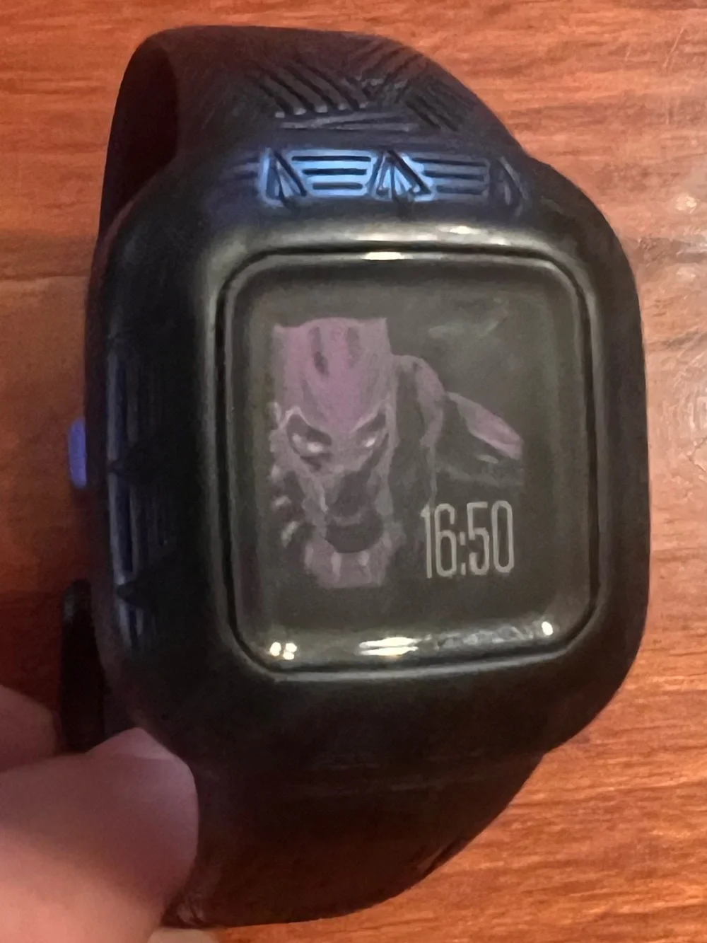 Garmin Vivofit Jr. 3 Kid's Smartwatch Black Panther Fitness & Chore Tracking